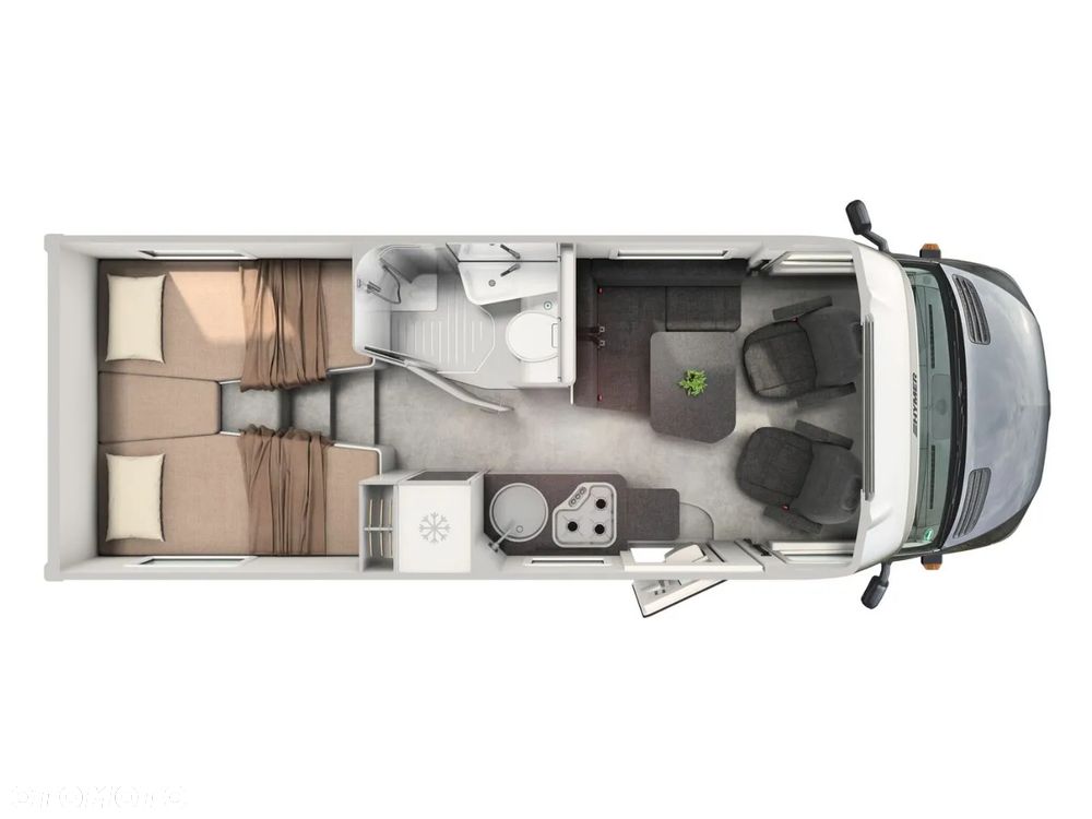 Hymer-Eriba ML-T 580 4x4 2OS 190KM DMC 3500KG - 2