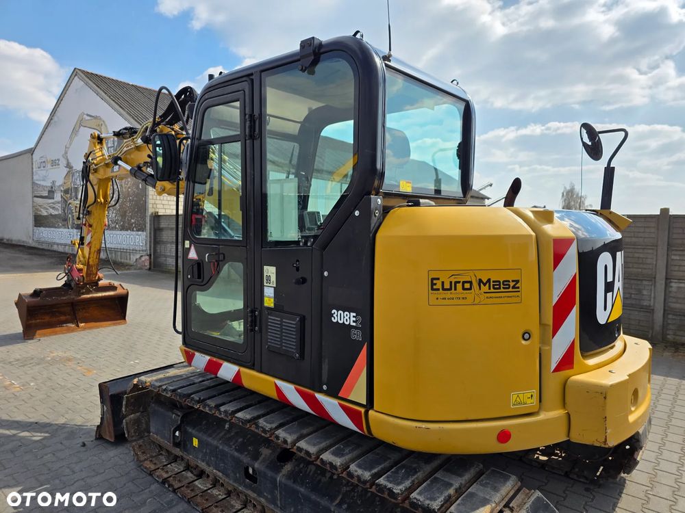 Caterpillar 308E2CR, 2016 ROK, 4455 MTH, 3x łamane ramię, KLIMA - 13