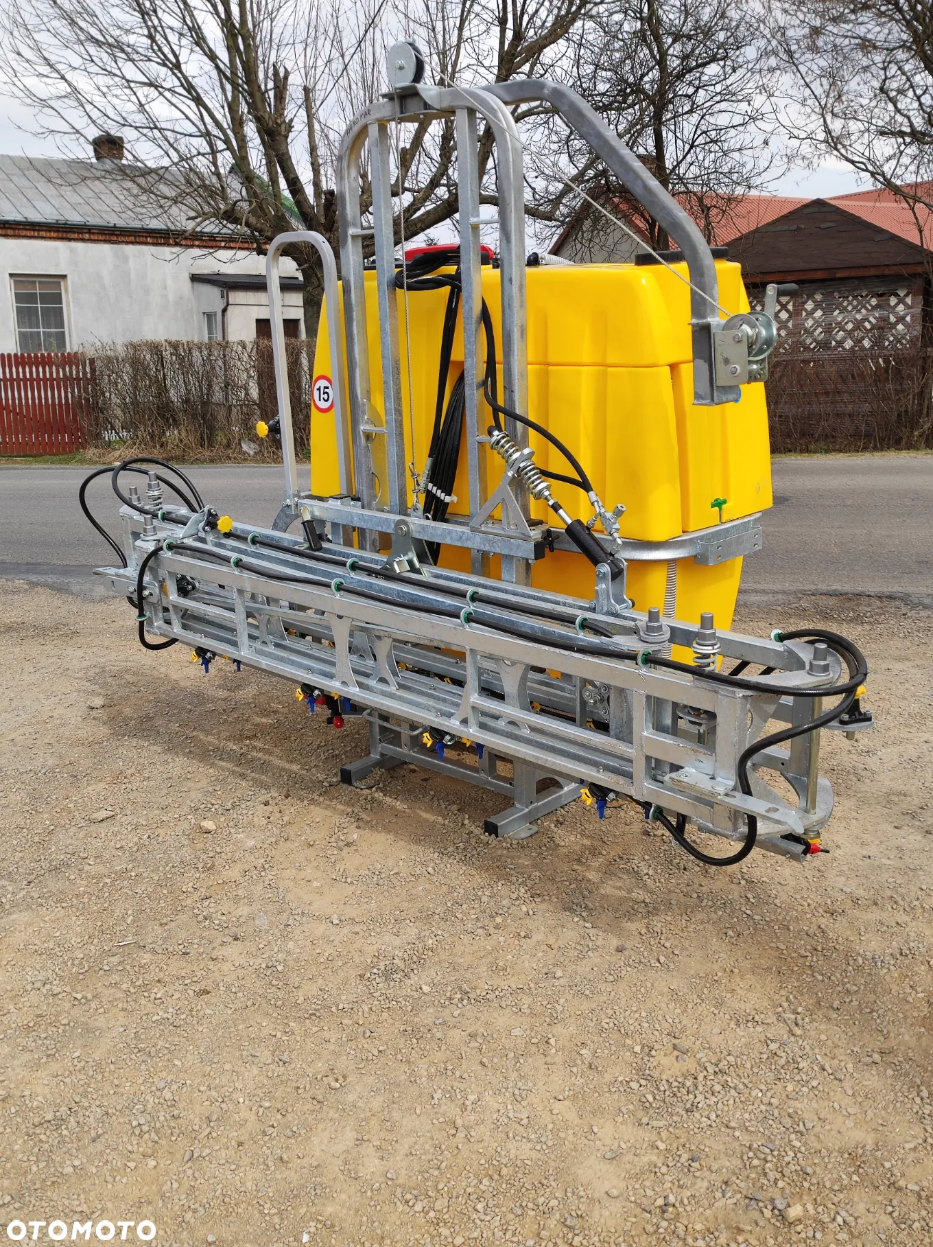 Opryskiwacz zawieszany TOLMET 300-1200l zawieszany / stabilizacja hydrauliczna / potrójna oprawa rozpylaczy RSM/ zawór stałociśnieniowy OD RĘKI - 14