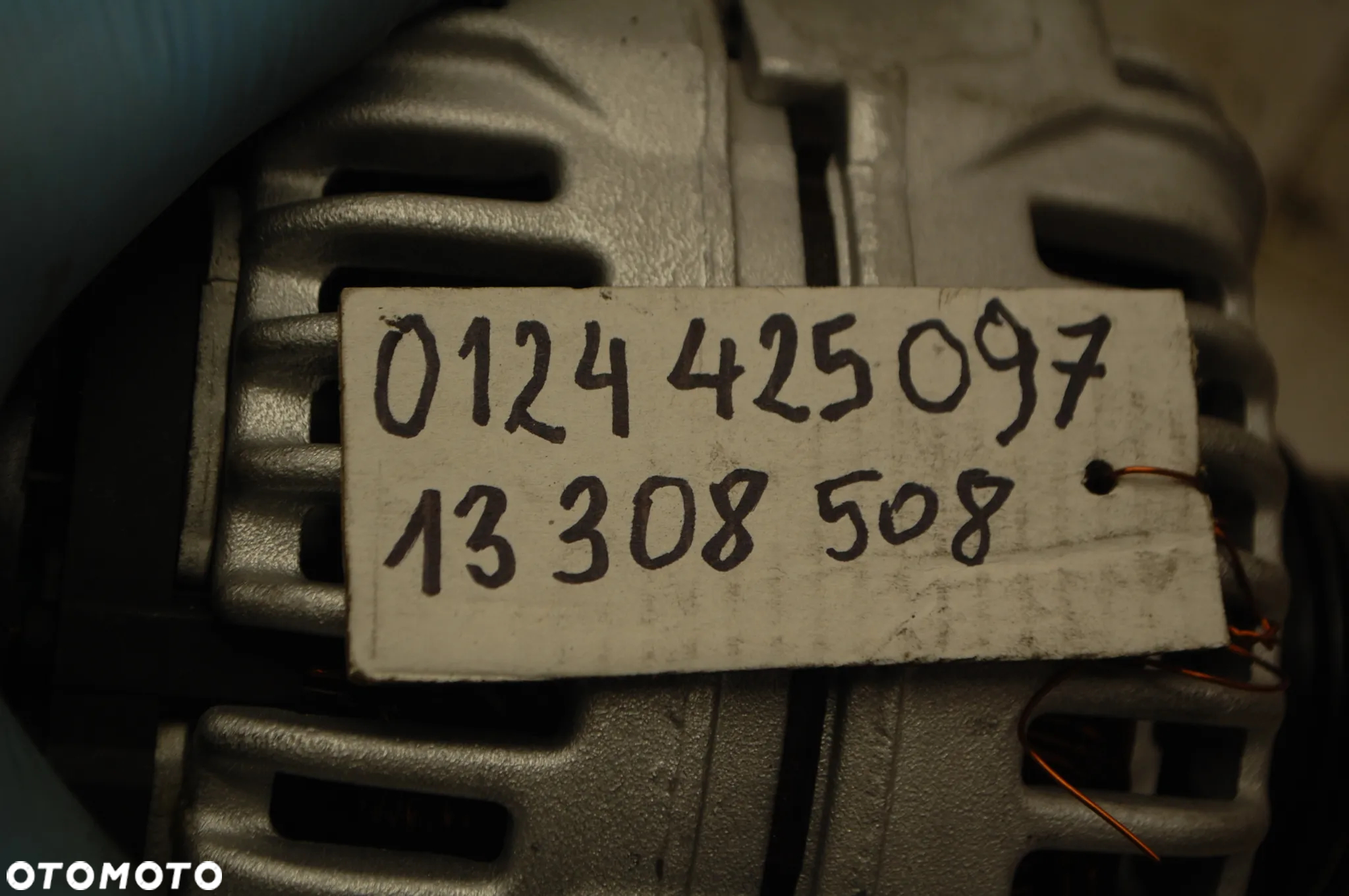 ALTERNATOR REGENEROWANY 13308508 OPEL VECTRA C ZAFIRA B ASTRA H SAAB 1.9 CDTI BOSCH 0124425097 - 5