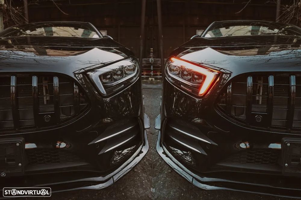 Spoiler Mercedes A W177 V177 (2018 a 2022) Look A35 - 13