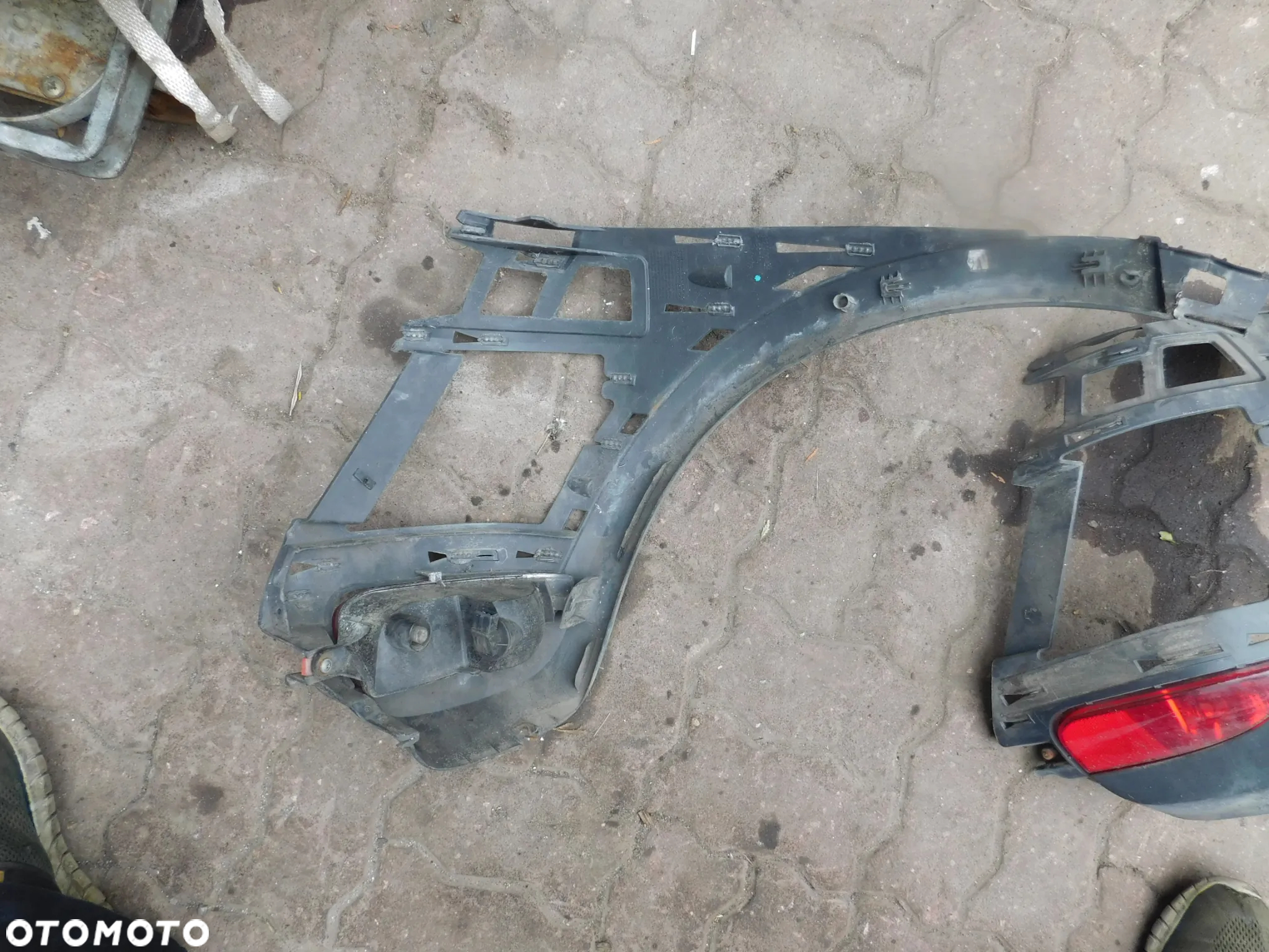 lampa przeciwmgielna odblask w zderzak OPEL CORSA C LIFT nadkole chlapacz listwa - 7