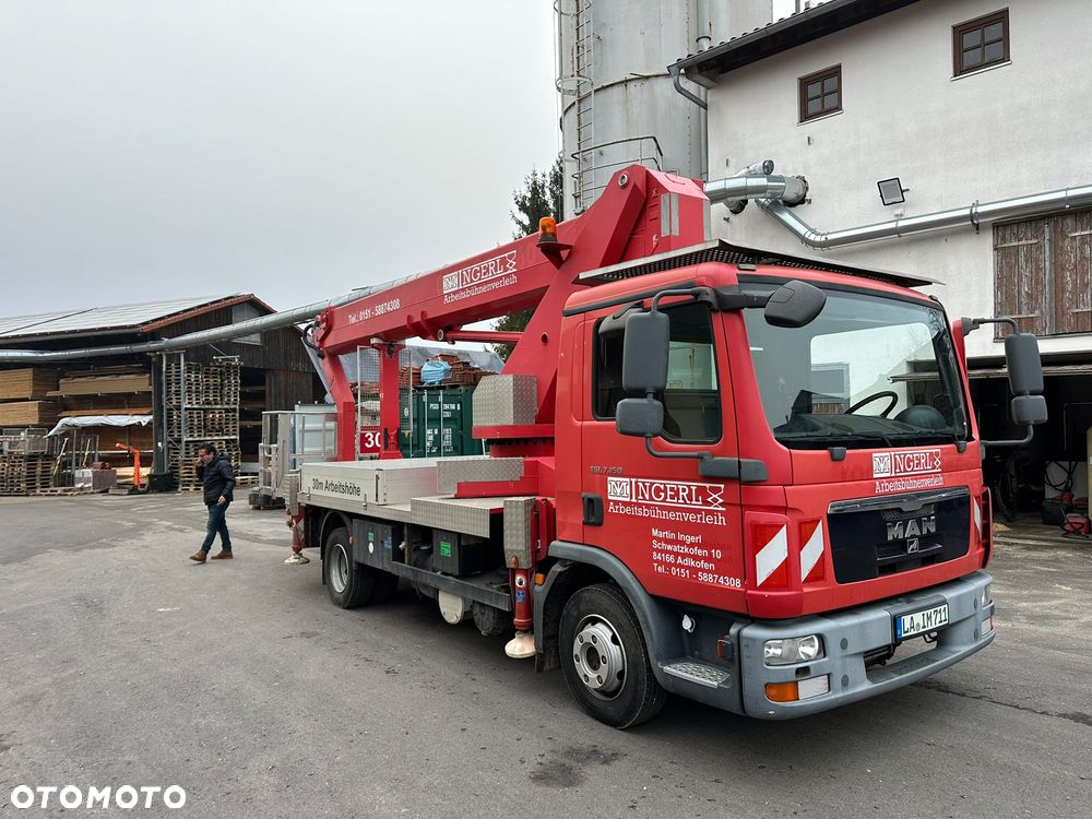 MAN Podnośnik Koszowy Wumag WT300 30Metrów  20m w Bok Zwyżka UDT na Rok! Ogon ! Jak Ruthman GSR Multitel