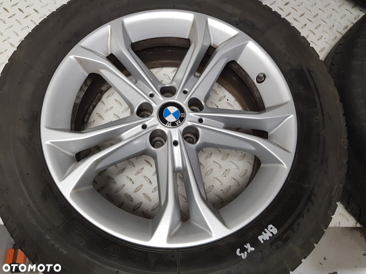 ŁADNY KOMPLET 4x KOŁA FELGI ALUFELGI ALUFELGA BMW X3 G01 X4 G02  7,0x18 ET22 5x112 - 5