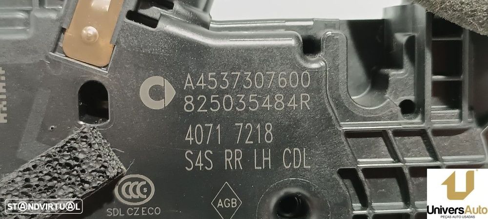 FECHADURA PORTA TRASEIRA ESQUERDA SMART FORFOUR ELECTRIC DRIVE (453.091) - 2
