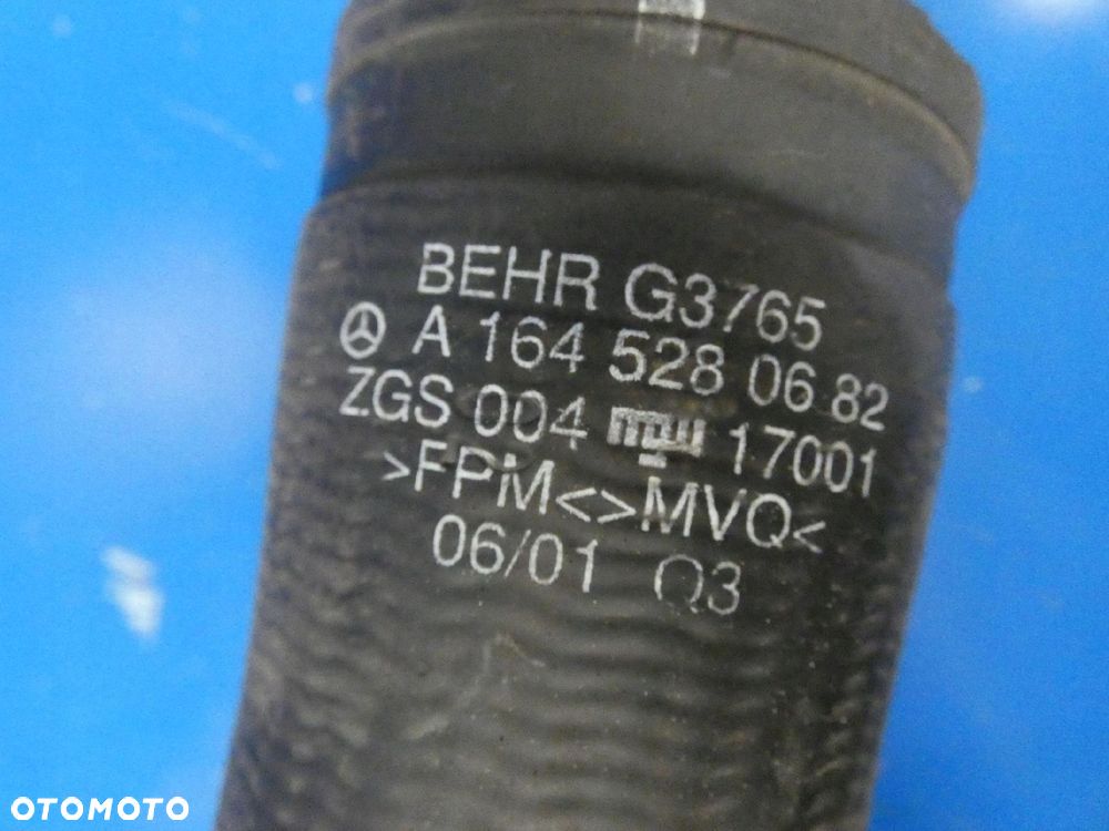 MERCEDES ML W164 3.0 CDI WĄŻ RURA INTERCOOLERA - 2