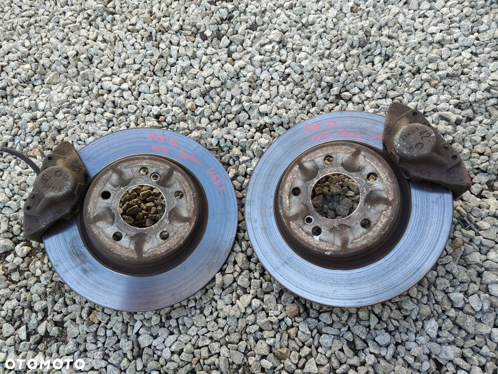 MERCEDES W203 W209 CLK Zaciski Swap AMG Zacisk Hamulcowy 300mm Pod Wentylowane Tarcze Tylne - 1