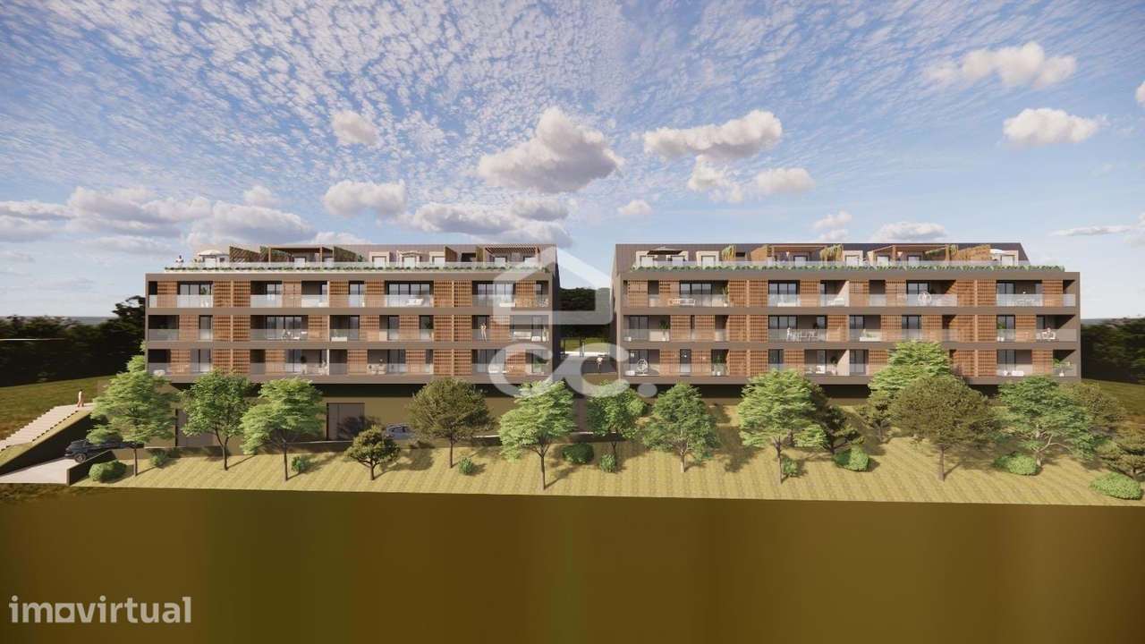 Apartamento moderno T2 em condomínio privado com piscina em Santa Clar - Grande imagem: 2/7