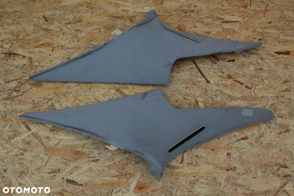 Osłony słupków C tył Mercedes w220 s-klasa szare - 1