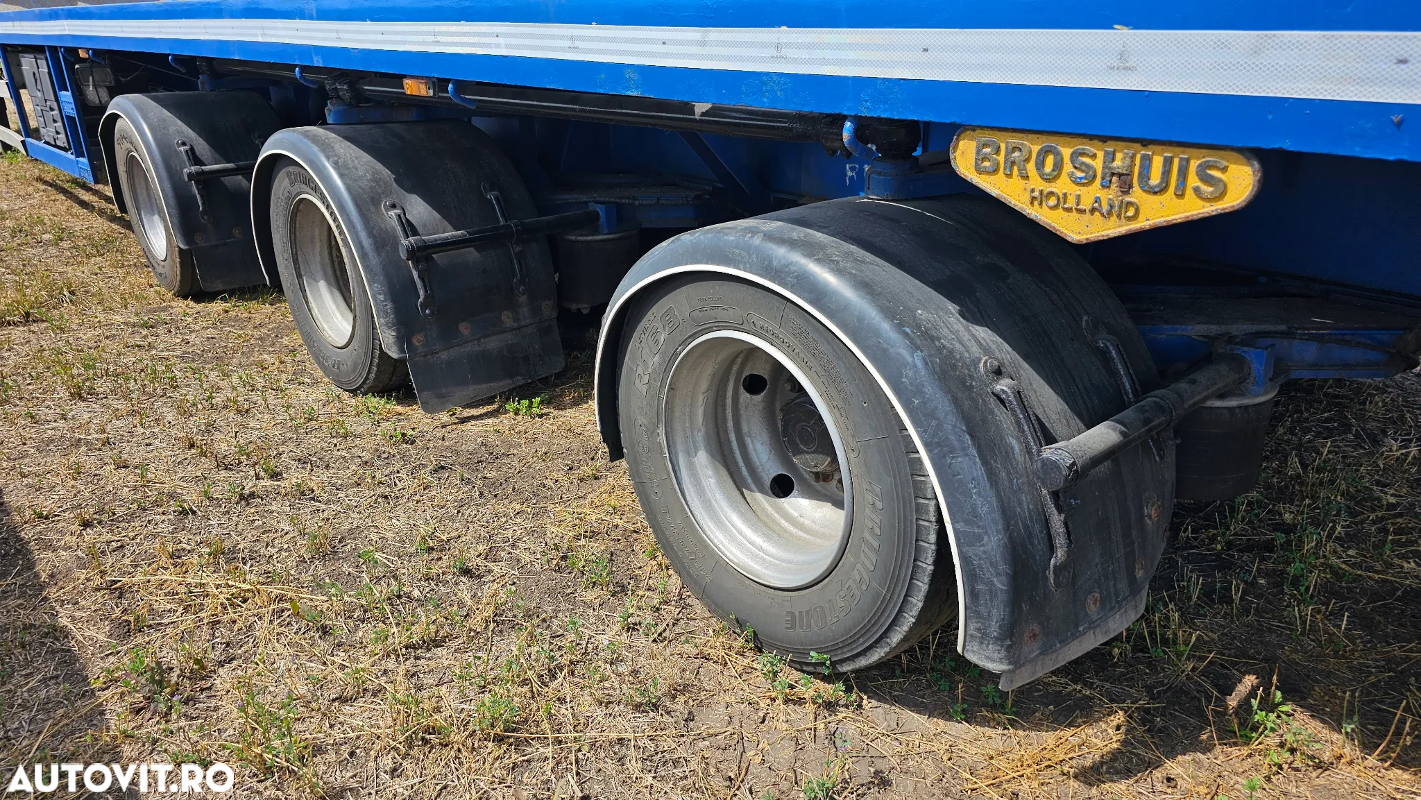 Broshuis 3 axe Semiremorcă platformă extensibila la 46 m - 4