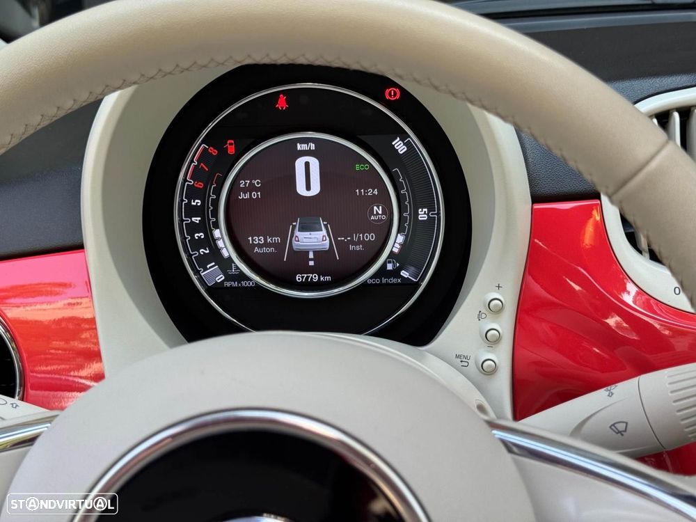 Fiat 500C 1.2 Dualogic Lounge - 22