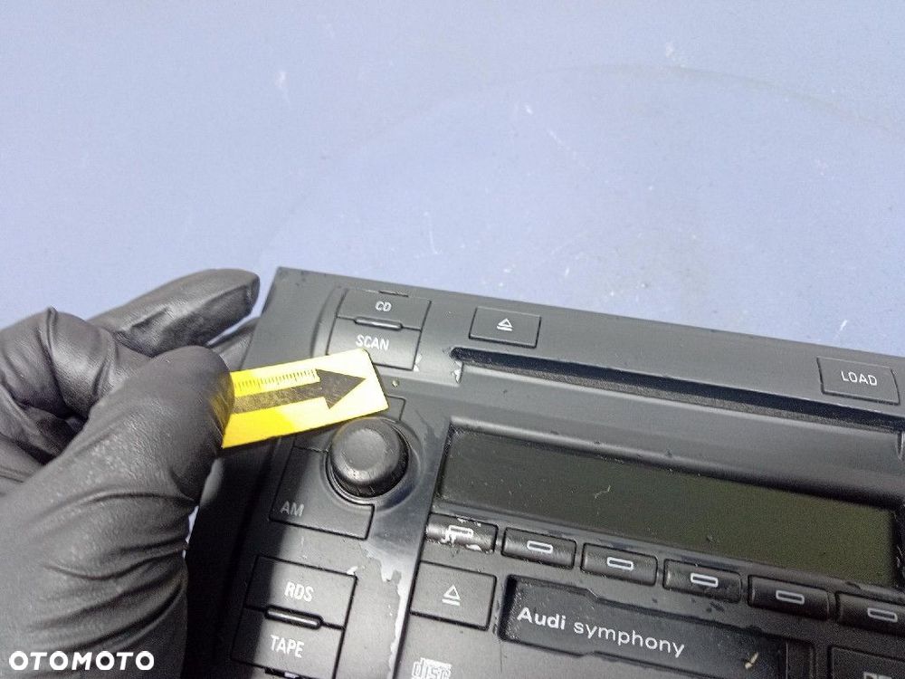 AUDI A6 C5 LIFT 01-04 RADIO CD FABRYCZNE 2DIN AUDI SYMPHONY - 9
