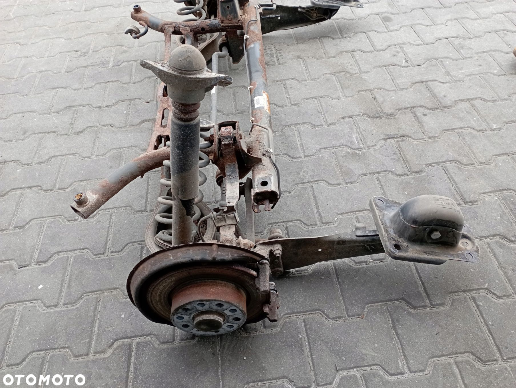 SEAT ALTEA XL ZAWIESZENIE BELKA TYŁ TYLNE 1K0505315BF - 3
