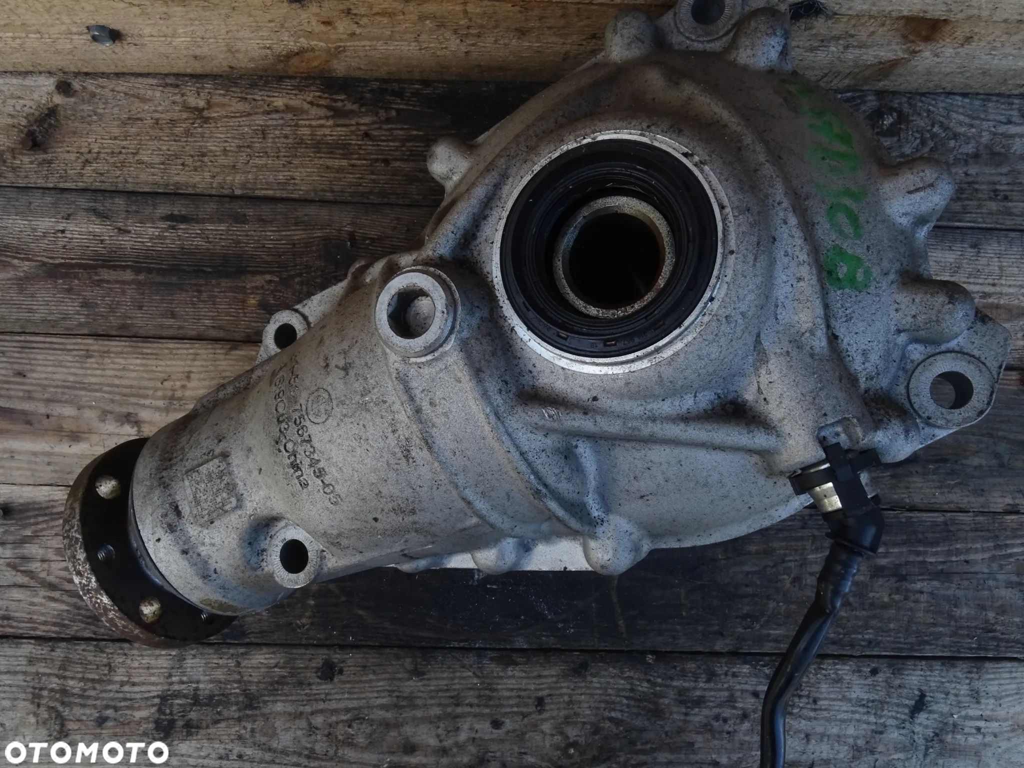 DYFERENCJAŁ PRZEKŁADNIA KARDANA BMW X3 F25 2.0D 756734505 17586910 755815105 - 1