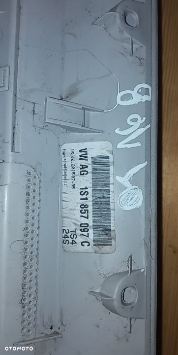 SCHOWEK PASAZERA VW UP 1S1857097C - 2