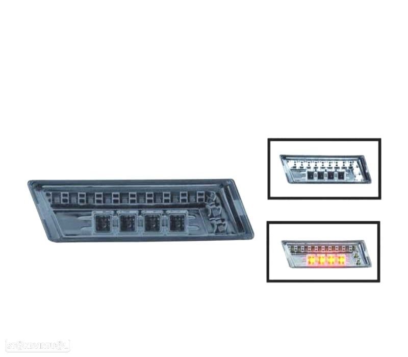 PISCAS FRONTAIS LED A4 04-07 A6 97-04 FUNDO PRETO - 1