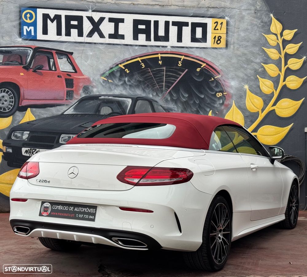 Mercedes-Benz C 220 d Cabrio 9G-Tronic AMG Line - 15