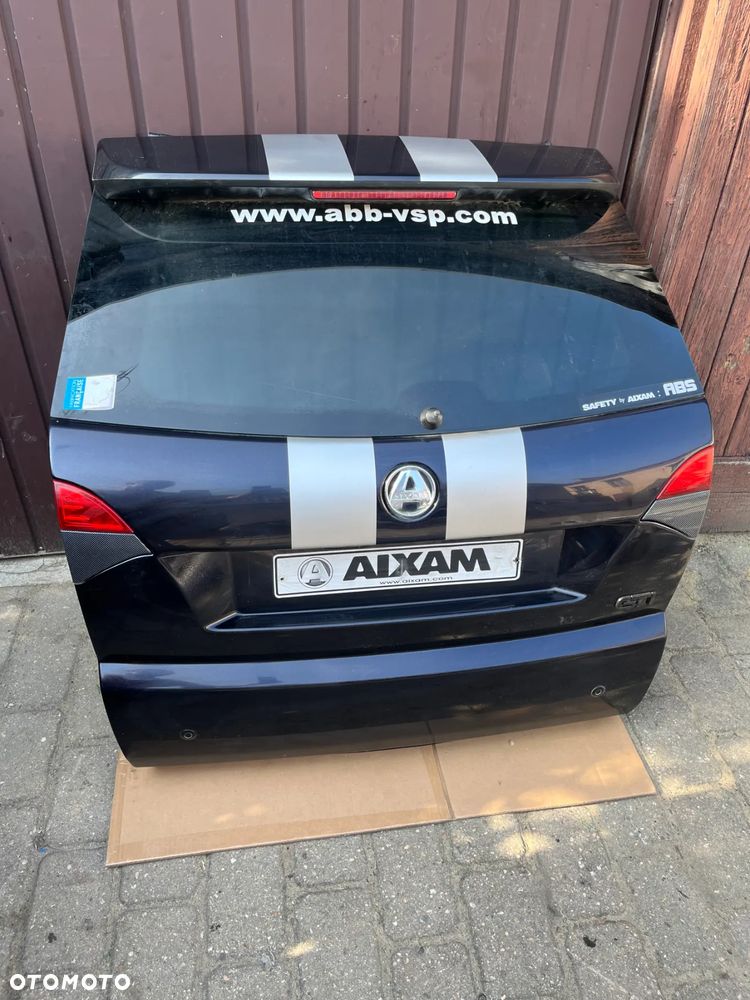 AIXAM GTI VISION CITY KLAPA BAGAŻNIKA KOMPLETNA SZYBA - 1