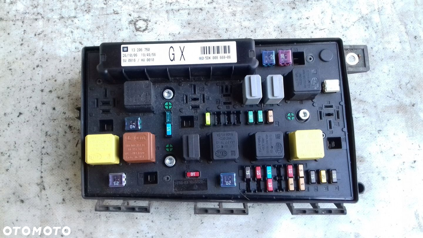 KOMPUTER 55561172 ZESTAW IMMO OPEL ZAFIRA B 1.6 16V 05- - 7
