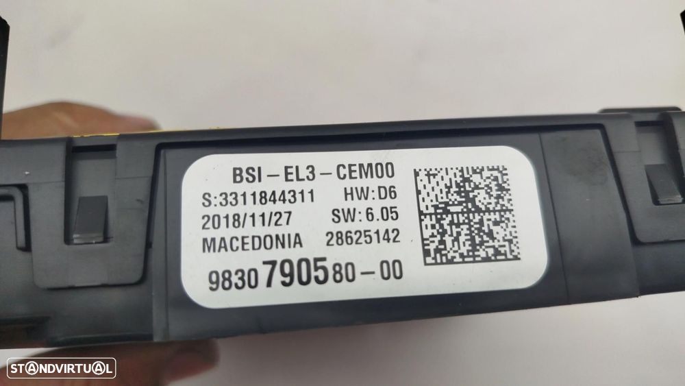 Caixa fusíveis / SAM / BSI CITROËN C3 III (SX) - 2