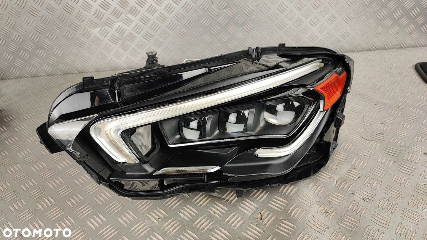 lampa reflektor lewy przód przedni MERCEDES W118 CLA MULTIBEAM LED USA - 1