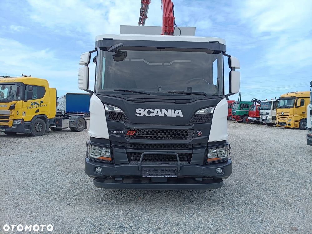 Scania P450 Wywrot Meiller, HDS MKG125, Sprowadzony - 3