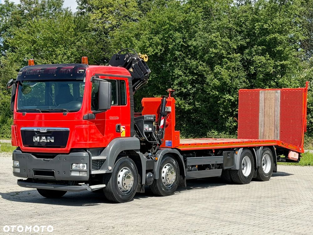 MAN TGS 35.360 * LAWETA 7,80 m * HIAB 166 E - 2 HIDUO + PILOT * STAN BDB - 6