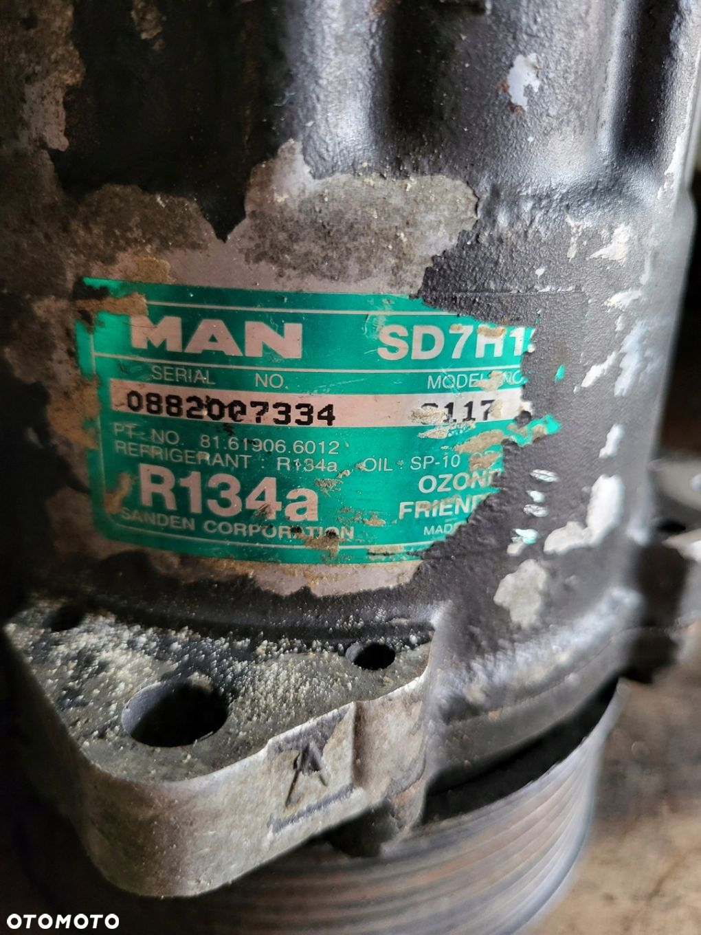 Sprężarka Kompresor Klimatyzacji MAN TGA TGX 81619066012 - 5