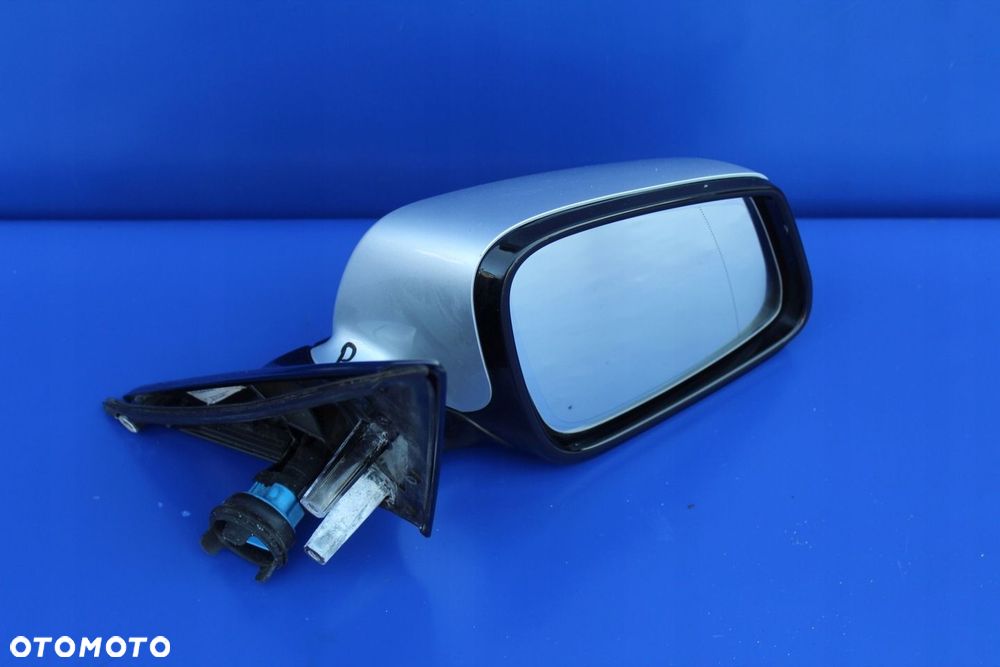 Lusterko prawe lewe kamera OE BMW F01 F02 kolor 357 Titansilber Anglik - 1