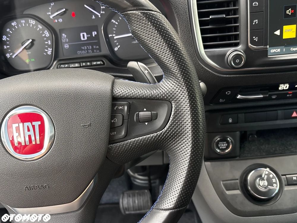 Fiat SCUDO BRYGADOWY 5-MIEJSC PAKIET "IRMSHER" JEDYNY W POLSCE Webasto Automat Kamera Salon Polska - 21