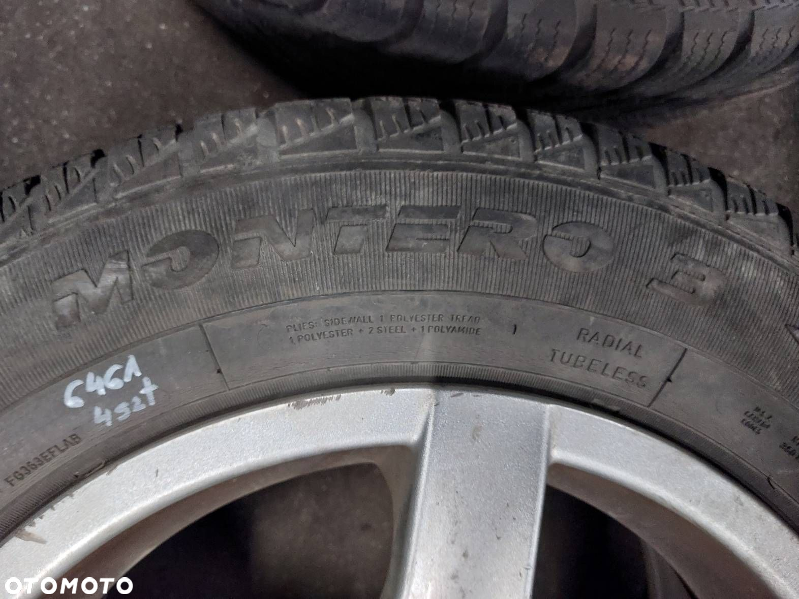 FELGI ALUMINIOWE 4 SZT 5x114,3 7Jx15 ET40 FI67,1 MAZDA 6 - 9