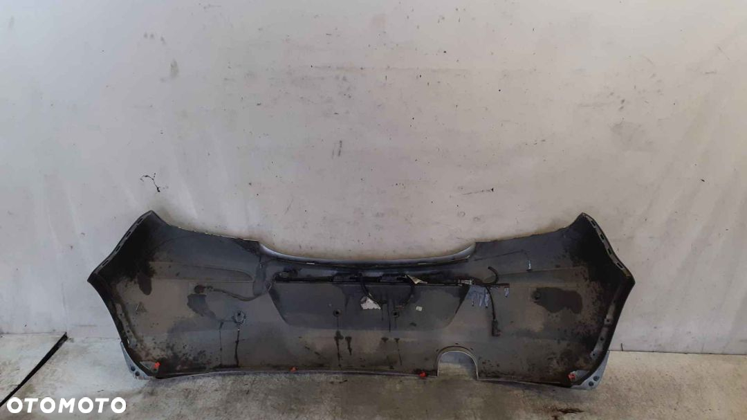 ^ ZDERZAK TYŁ TYLNY OPEL CORSA D Z163 SZARY DOKŁADKA PDC CZUJNIKI ! - 5