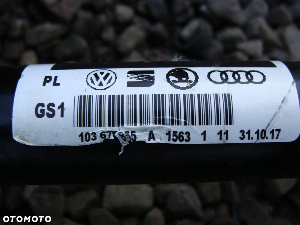 półoś lewa vw transporter t5 lift t6 7e0407274g 2.0 tdi manual - 4