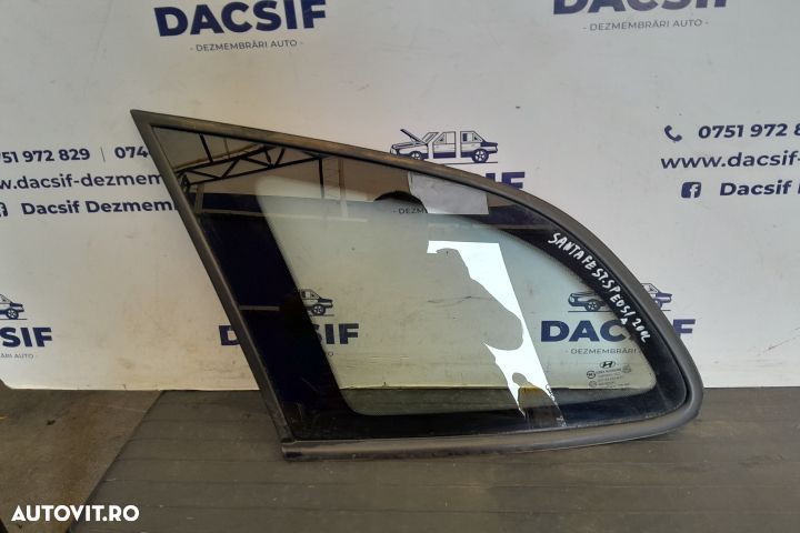 Geam usa spate stanga 43R-00381 43R-00381 Hyundai Santa Fe CM [2006 - - 1