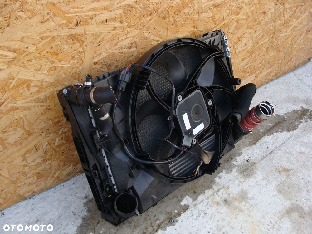 chłodnice wentylator komplet bmw x1 e84 2.0 d !! - 5
