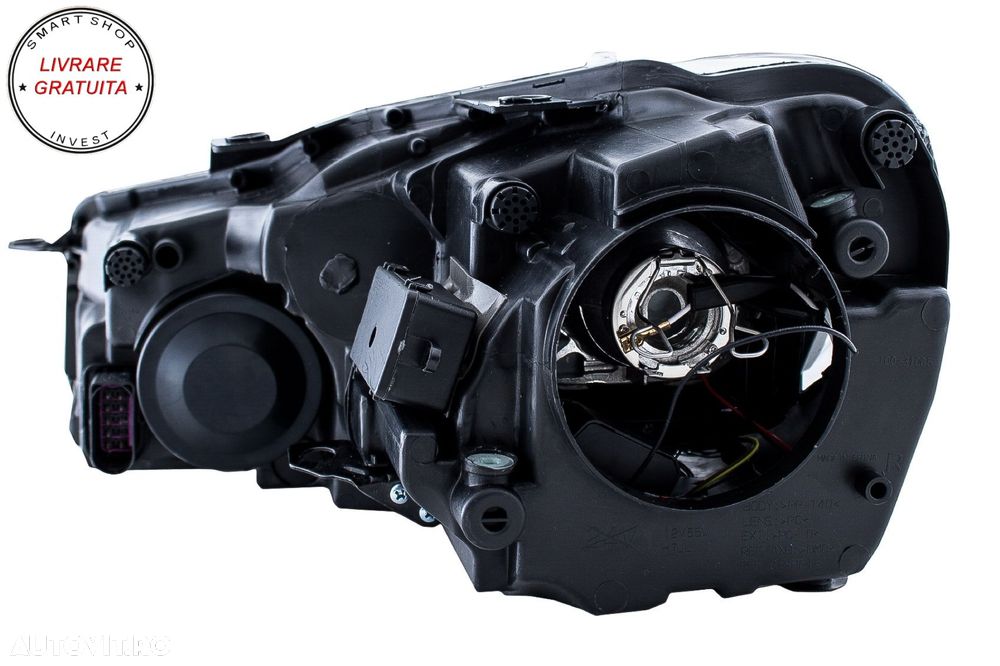 Faruri LED VW Golf 6 VI (2008-2013) Facelift G7.5 GTI Design Rosu Semnalizare Secv- livrare gratuita - 11