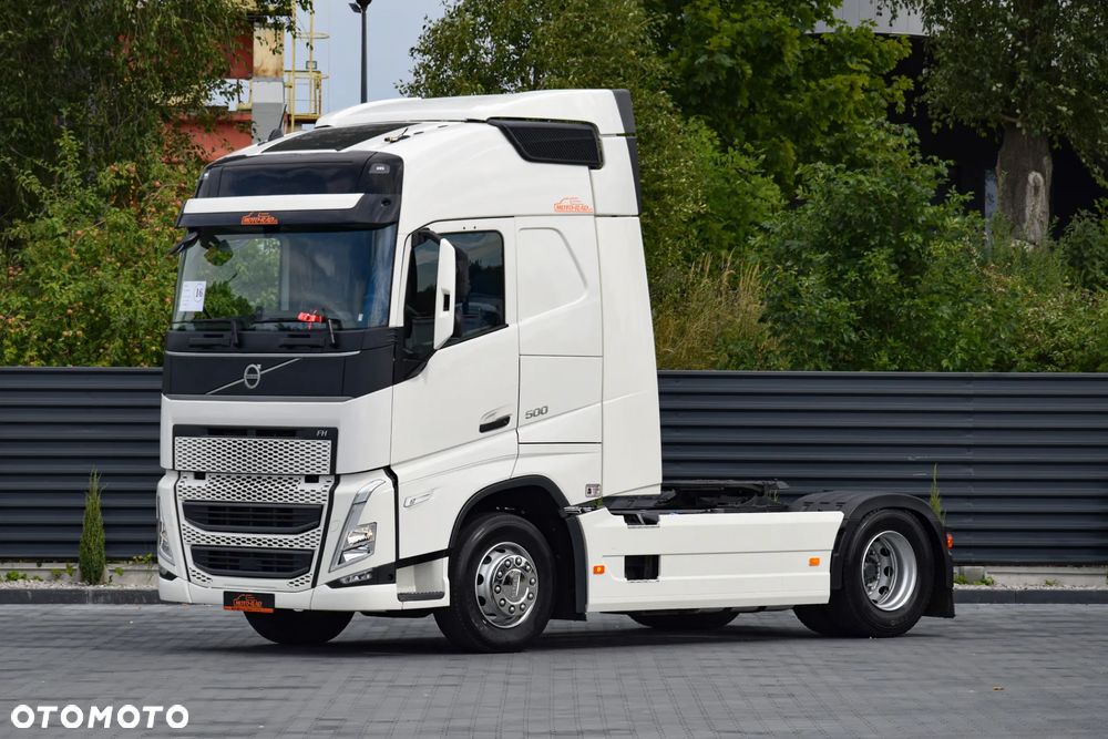 Volvo FH500 / EURO 6 / NOWY MODEL / KLIMATYZACJA POSTOJOWA / ACC / LEDY / 2 ZBIORNIKI PALIWA / FULL SPILERY / 2021 / SERWISOWANY / SPROWADZONY