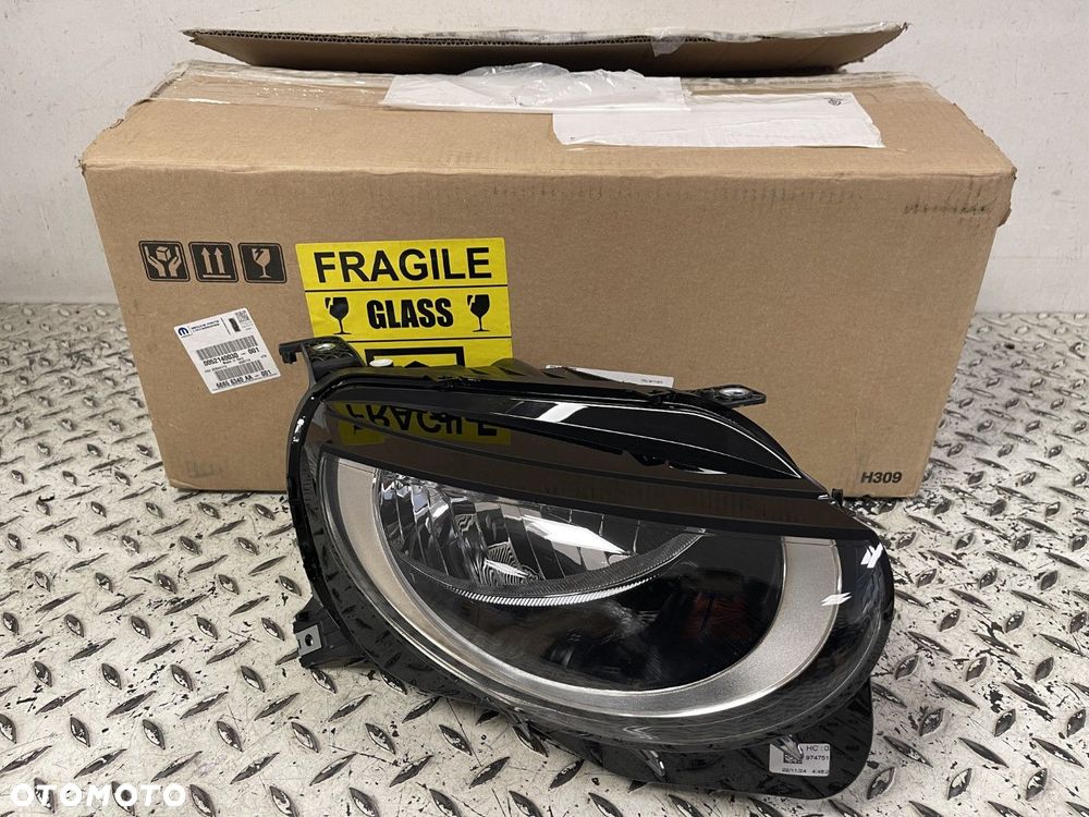 NOWA ORYGINALNA LAMPA PRAWA PRZÓD FIAT 500e 20-26 KOMPLETNA EUROPA 521400300 52140030 68656340AA - 2