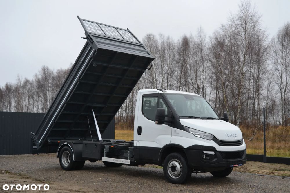 Iveco Daily 70C18 72C18 Nowy 3-stronny WYWROT Kiper WYWROTKA  BLOKADA MOSTU PTO Duża ładowność Super STAN - 4