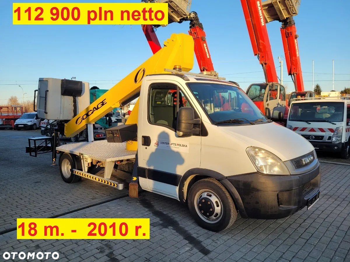 Iveco Daily 35S12 podnośnik koszowy 16 m 17 m 18 m 20 m 21 m - 30