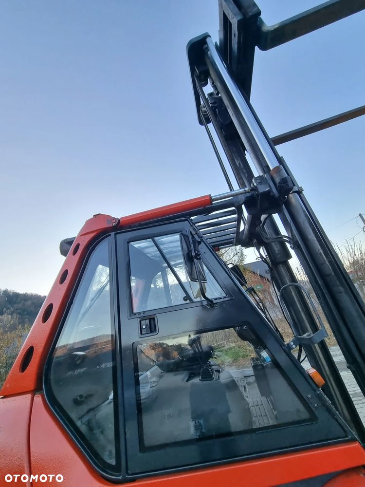 Linde H60D Wózek Widłowy 6 ton Udzwig. Silnik DEUTZ Turbo 6 cylindrów. 2x Posuw wideł Hydr. niski przebieg 6326h. Import Norwegia! Zero luzów i wycieków Jazda Hydrostatic. Stan Perfekcyjny! DIESEL - 19