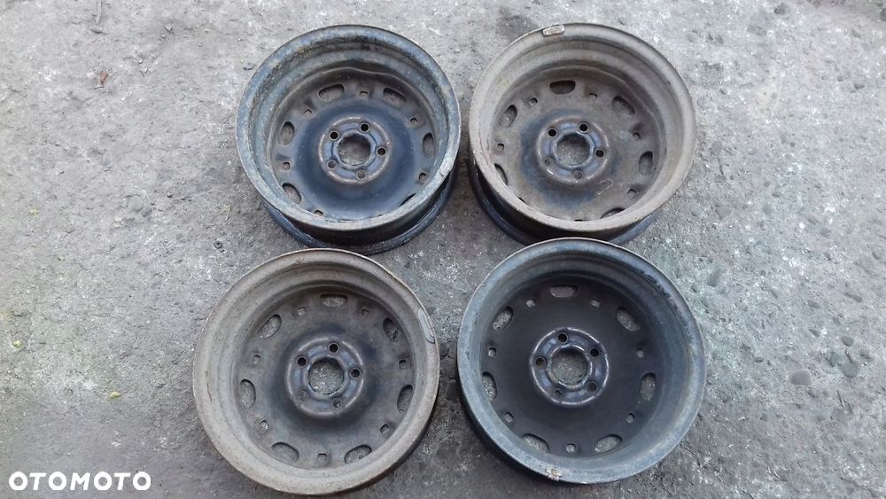 FELGA FELGI STALOWE SKODA VW 5Jx14 5x100 ET35 - 4