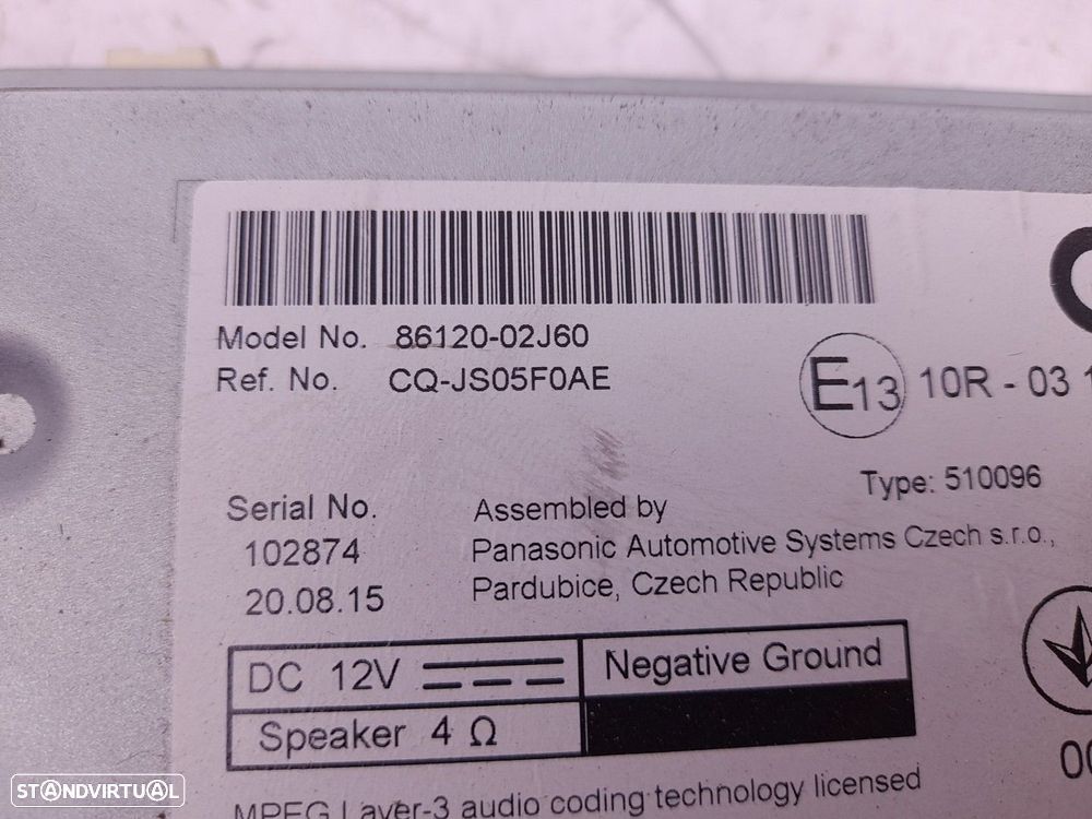 Display / ecrã de informações TOYOTA Auris Touring Sports (_E18_) - 3