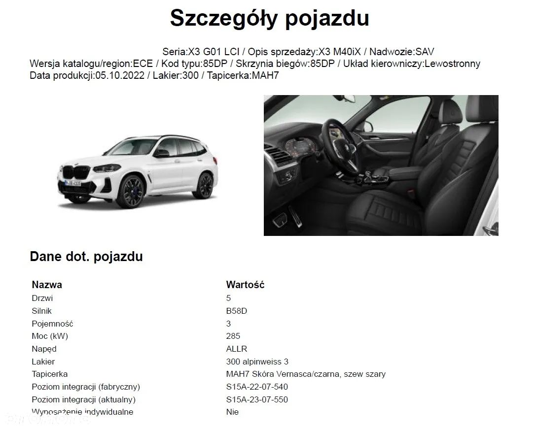 BMW X3 M M40i sport - 1