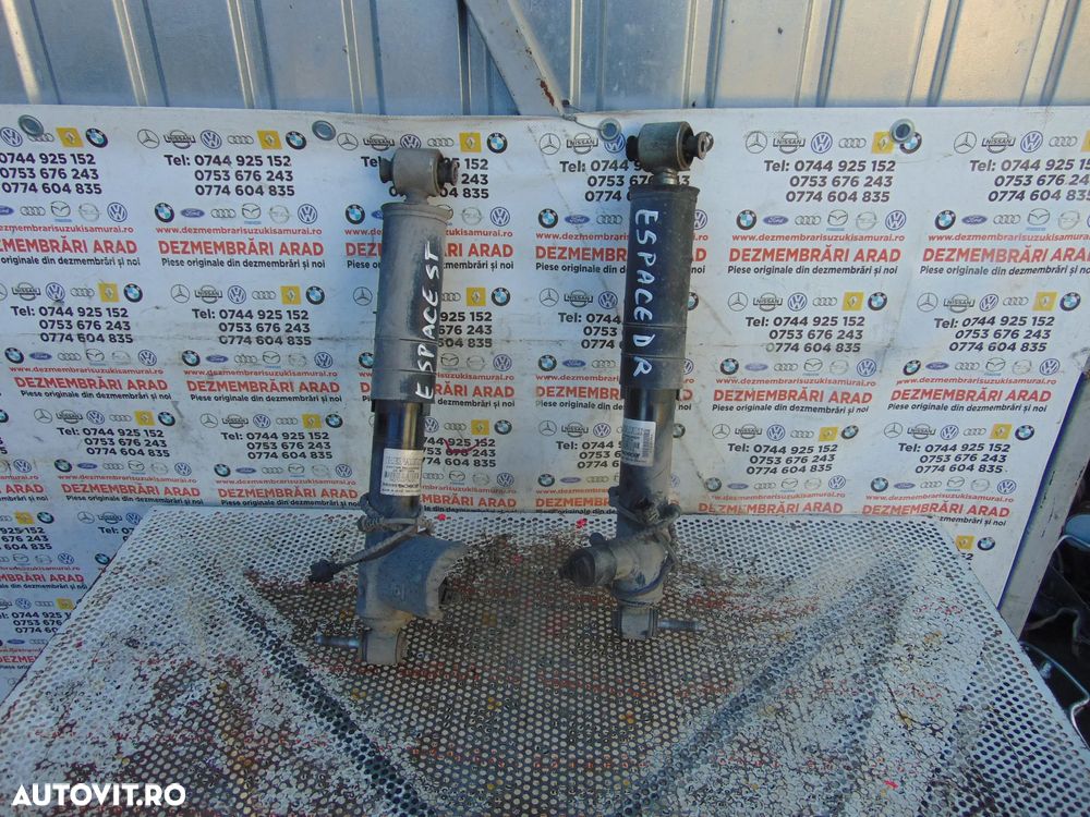 Telescoape spate Renault Espace 5 amortizoare electrice cod 562104671r 562109592r 4 control telescop amortizor - 1