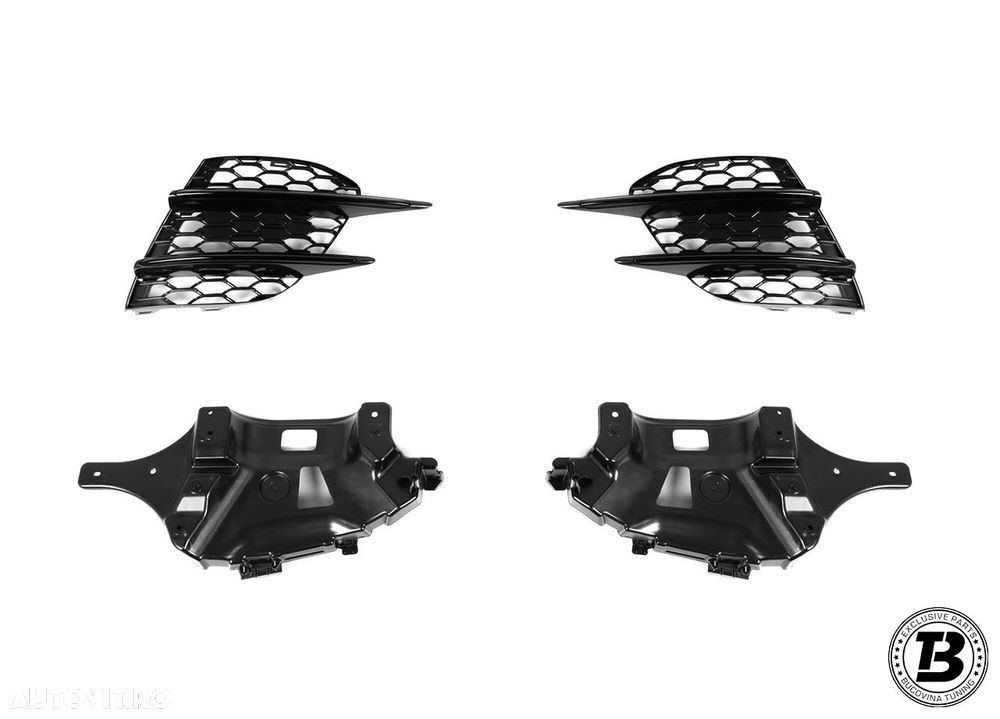 Pachet Exterior compatibil cu Mercedes S Class W223 Shadow Design - 15