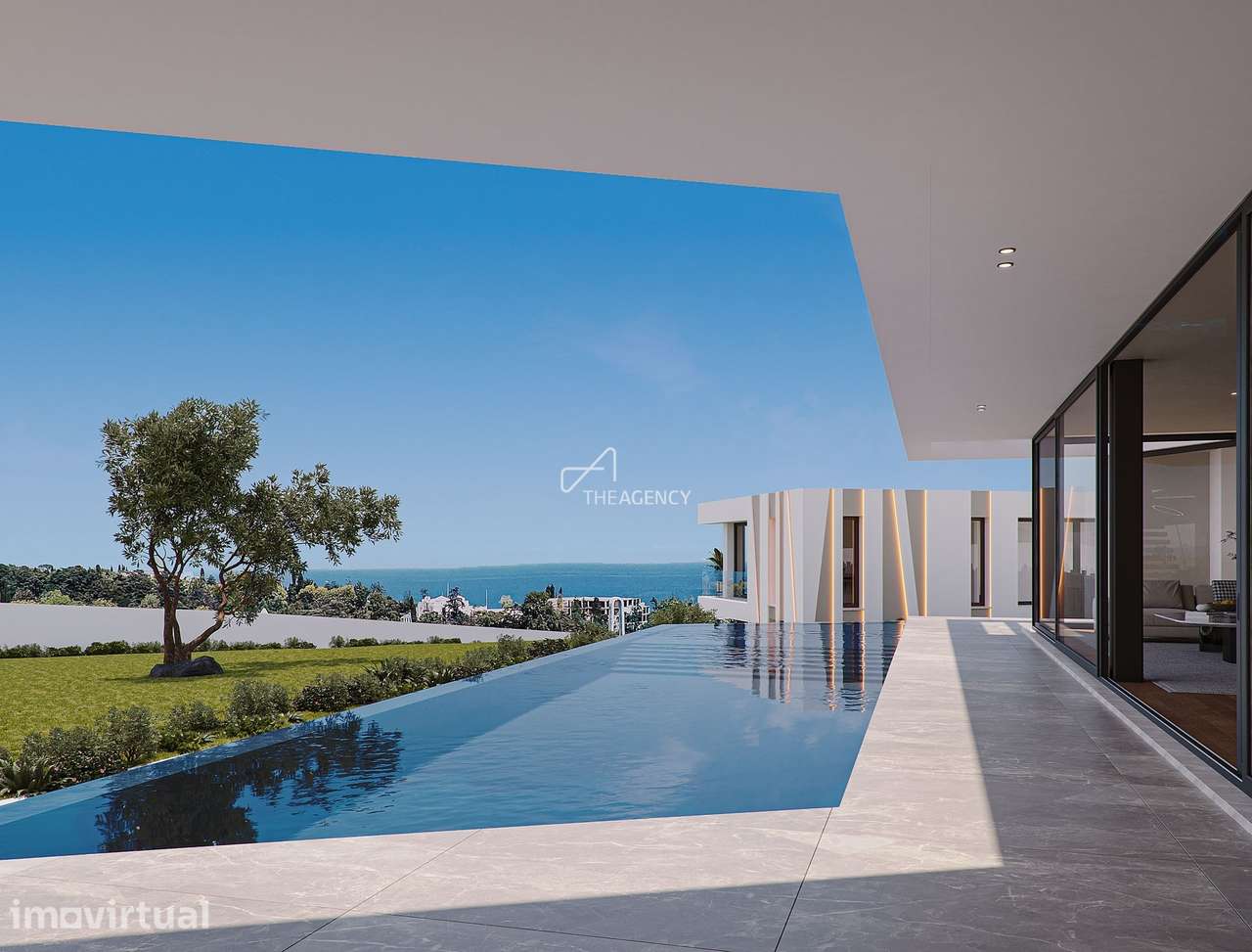 Villa Exclusiva T4 em Azenhas do Mar com Vista Mar e Sustentabilidade - Grande imagem: 3/33