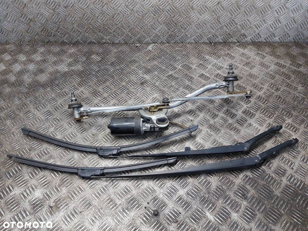 MECHANIZM WYCIERACZEK + SILNICZEK PRZÓD + RAMIONA BMW E46 8391303 8362155 - 1