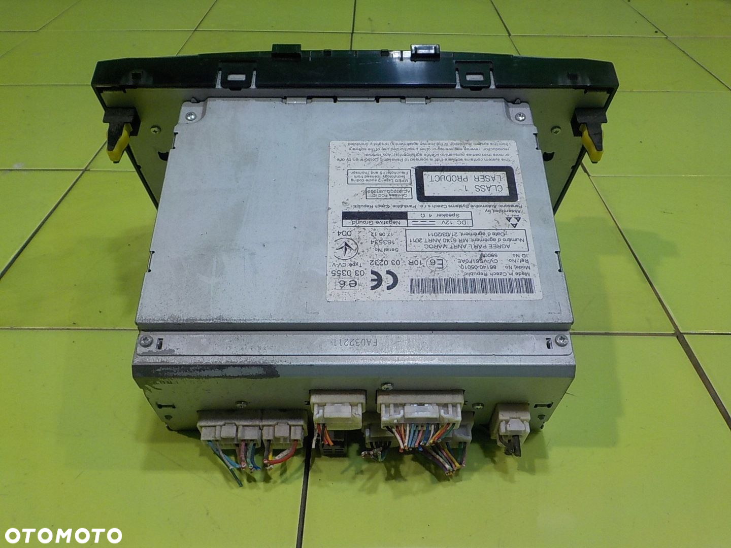 TOYOTA AVENSIS III T27 LIFT I 1.8 B 12r radio CD 86140-05010 - 3