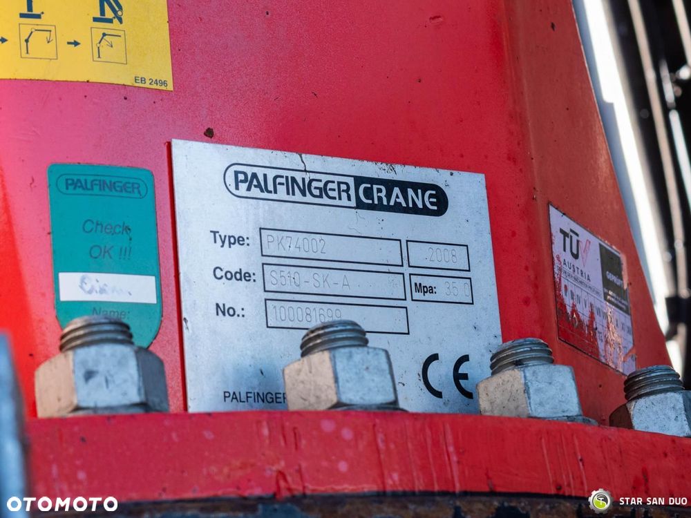 Versalift 4148 8x4 PALFINGER PK 74002 Hds Żuraw Siodło - 29